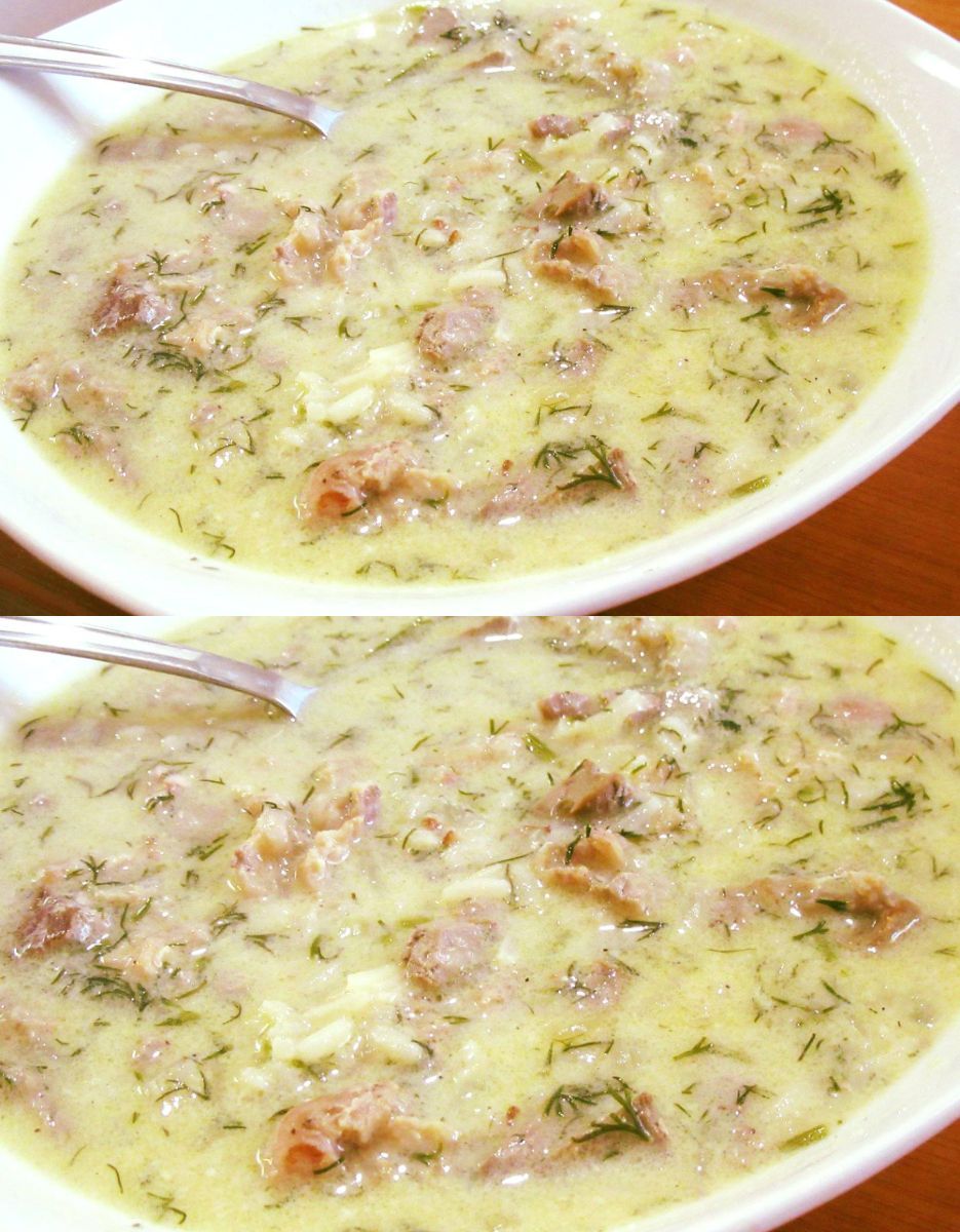 Πηχτή μαγειρίτσα με αυγολέμονο