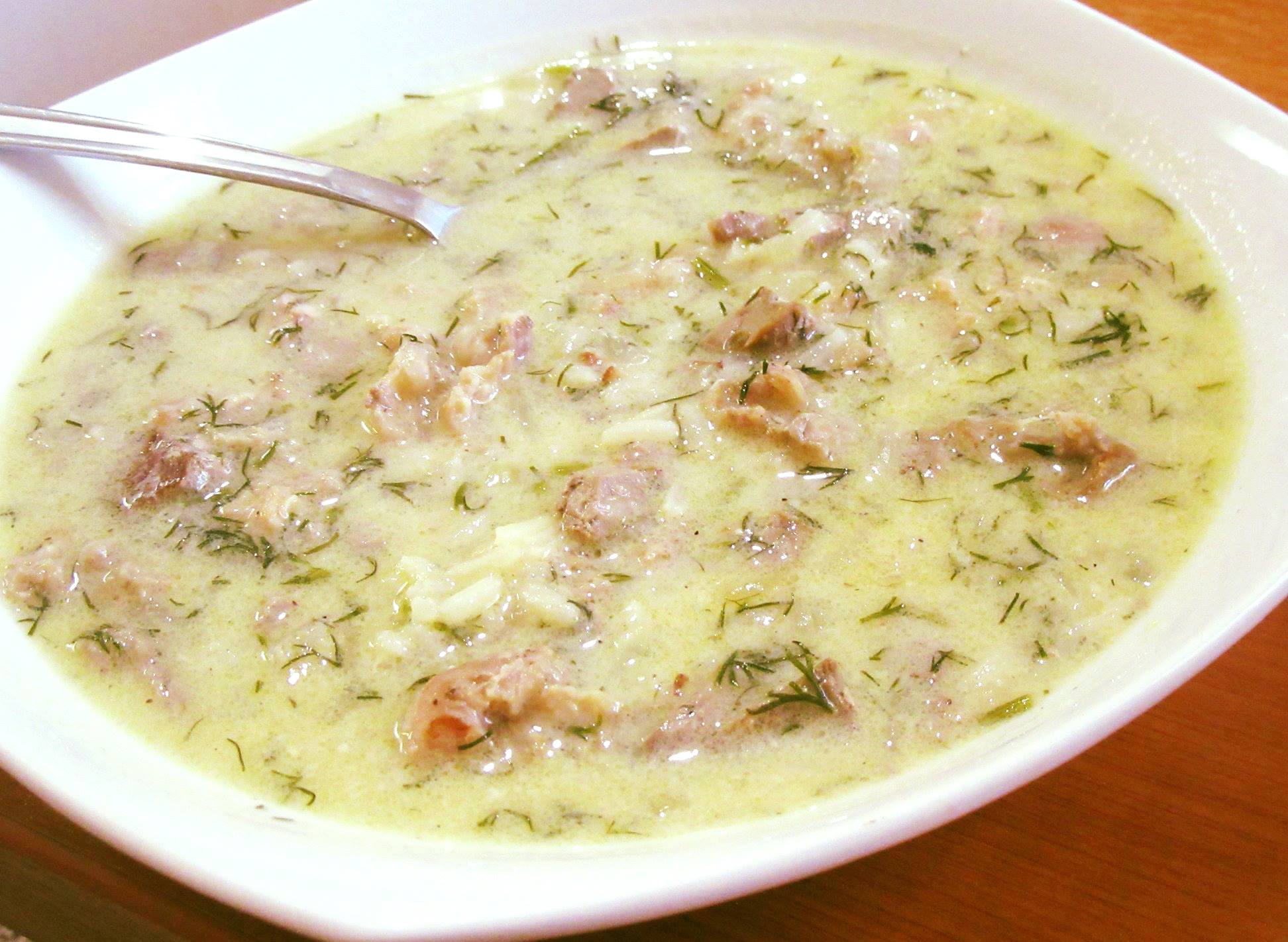 Πηχτή μαγειρίτσα με αυγολέμονο