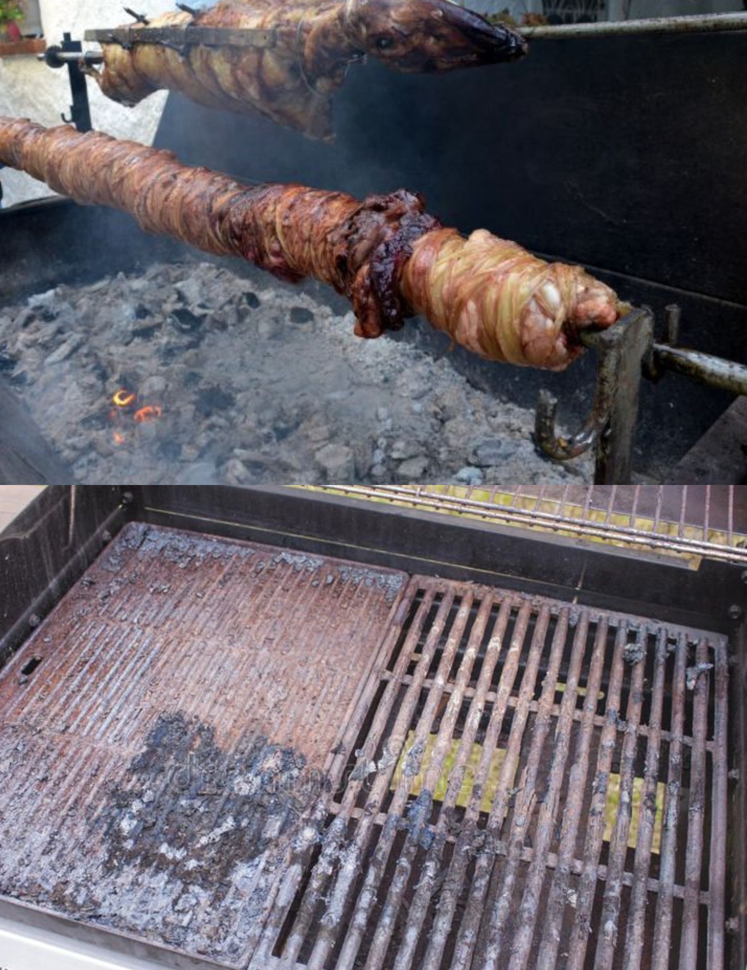 Το έξυπνο κόλπο για να καθαρίσετε χωρίς τρίψιμο τις σούβλες και τις ψησταριές