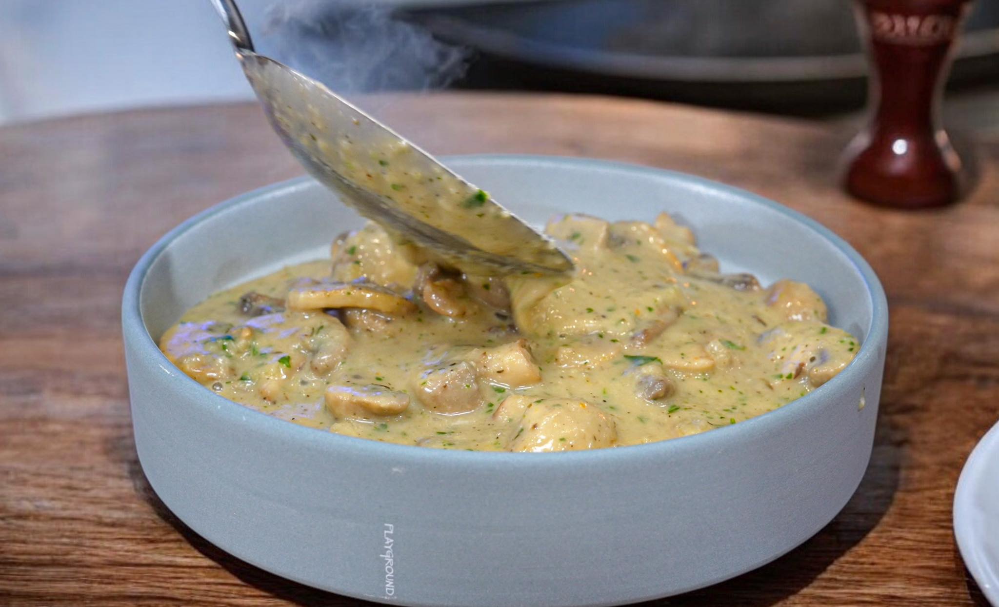 Vegan μανιτάρια αλά κρεμ χωρίς κρέμα γάλακτος