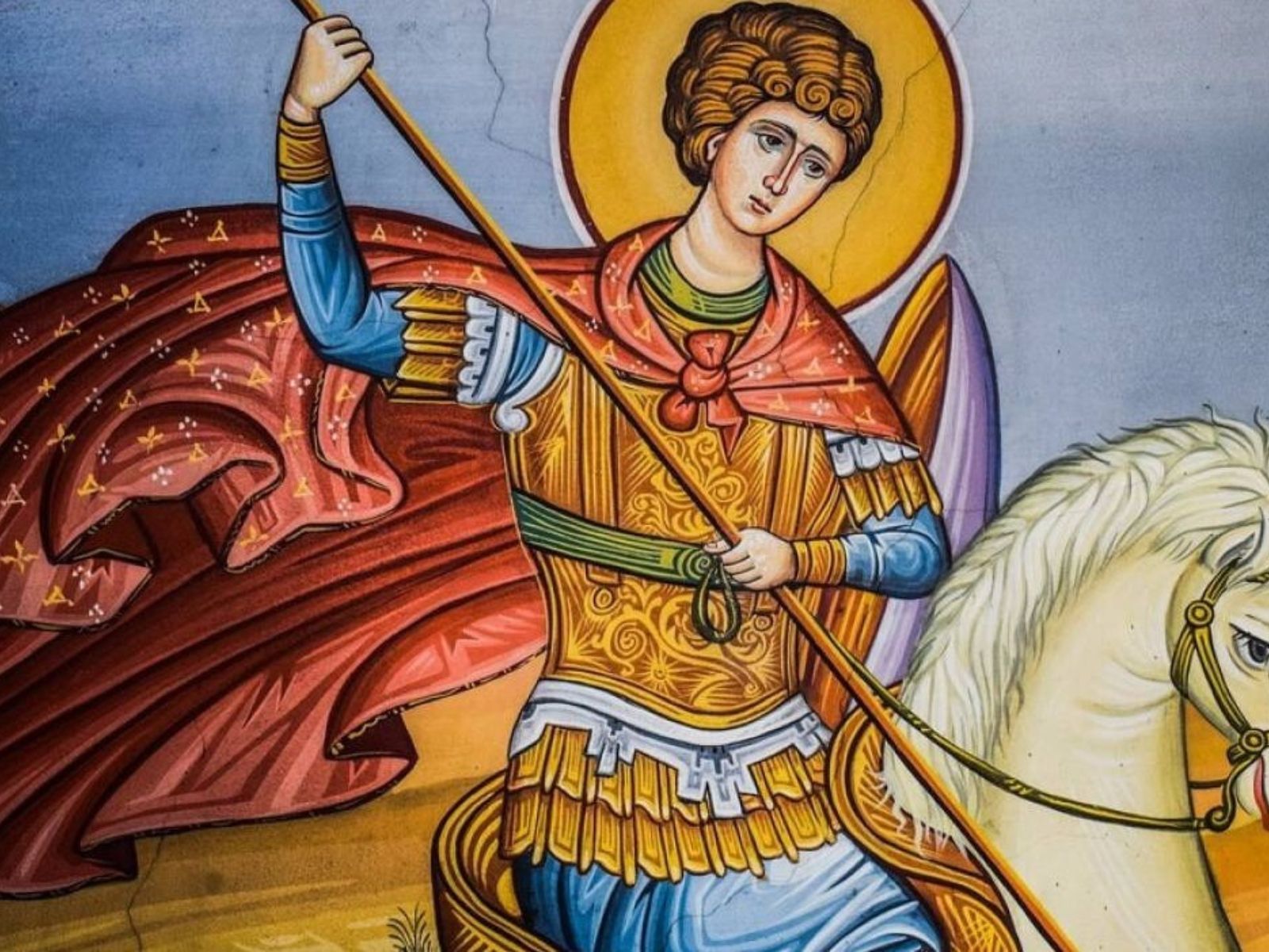 Η Θαυματουργή προσευχή του Αγίου Γεωργίου πριν τον αποκεφαλισμό του