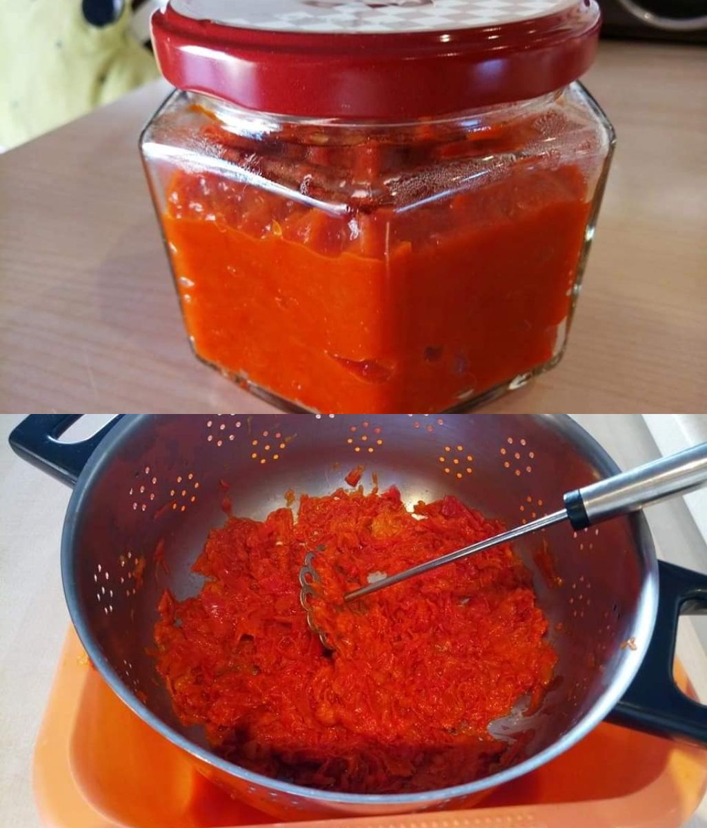 Πάστα κόκκινης πιπεριάς