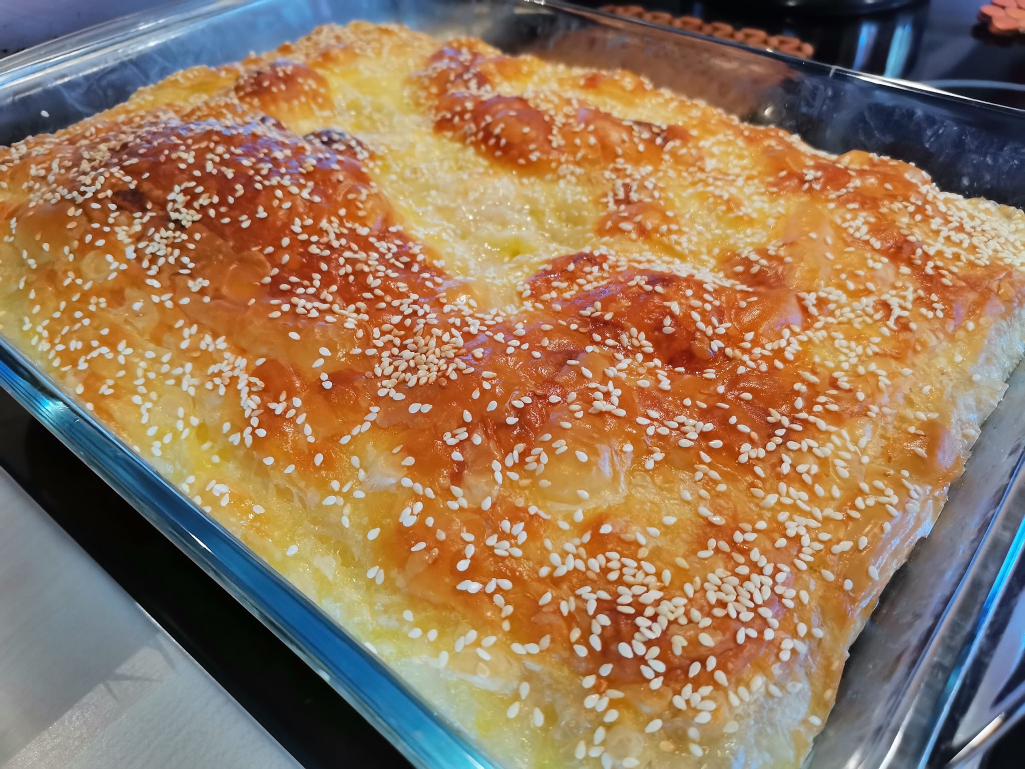 Τσαλακωτή τυρόπιτα σουφλέ