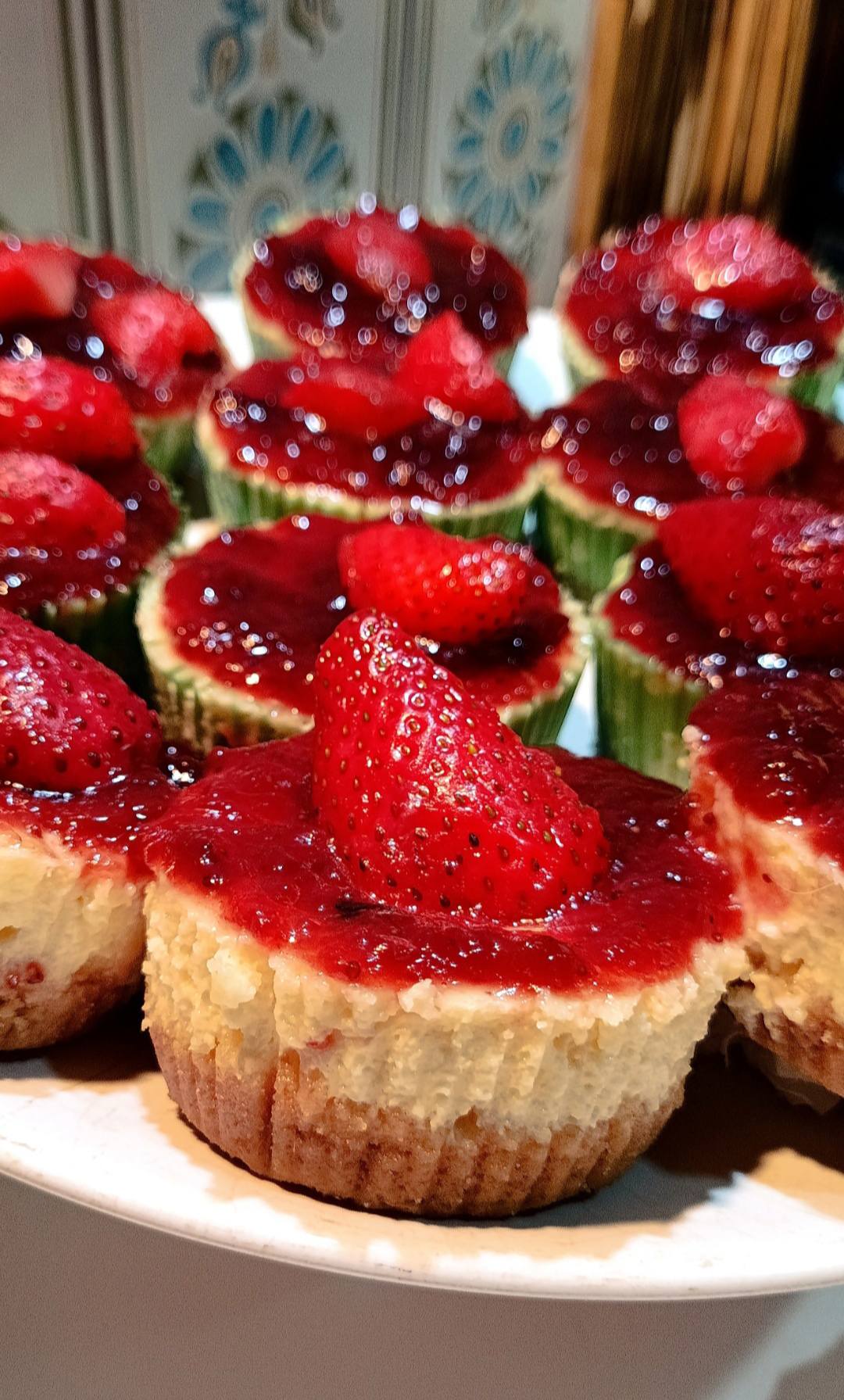 Ατομικά cheesecake για κέρασμα