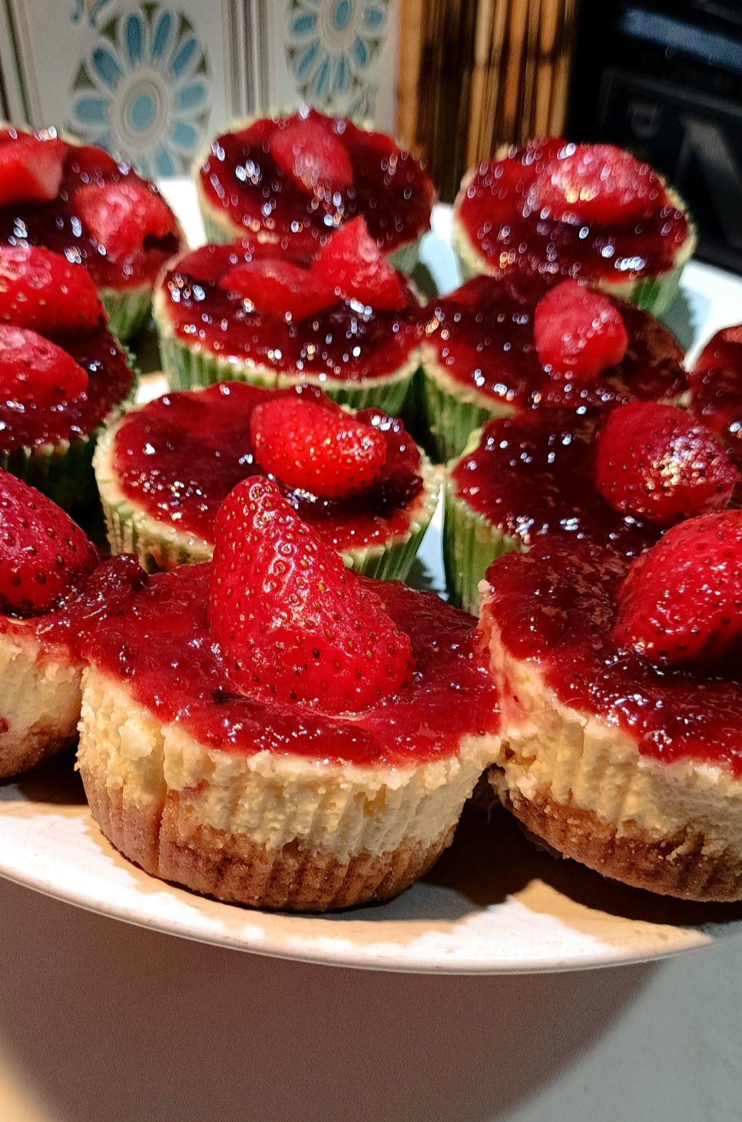 Ατομικά cheesecake για κέρασμα