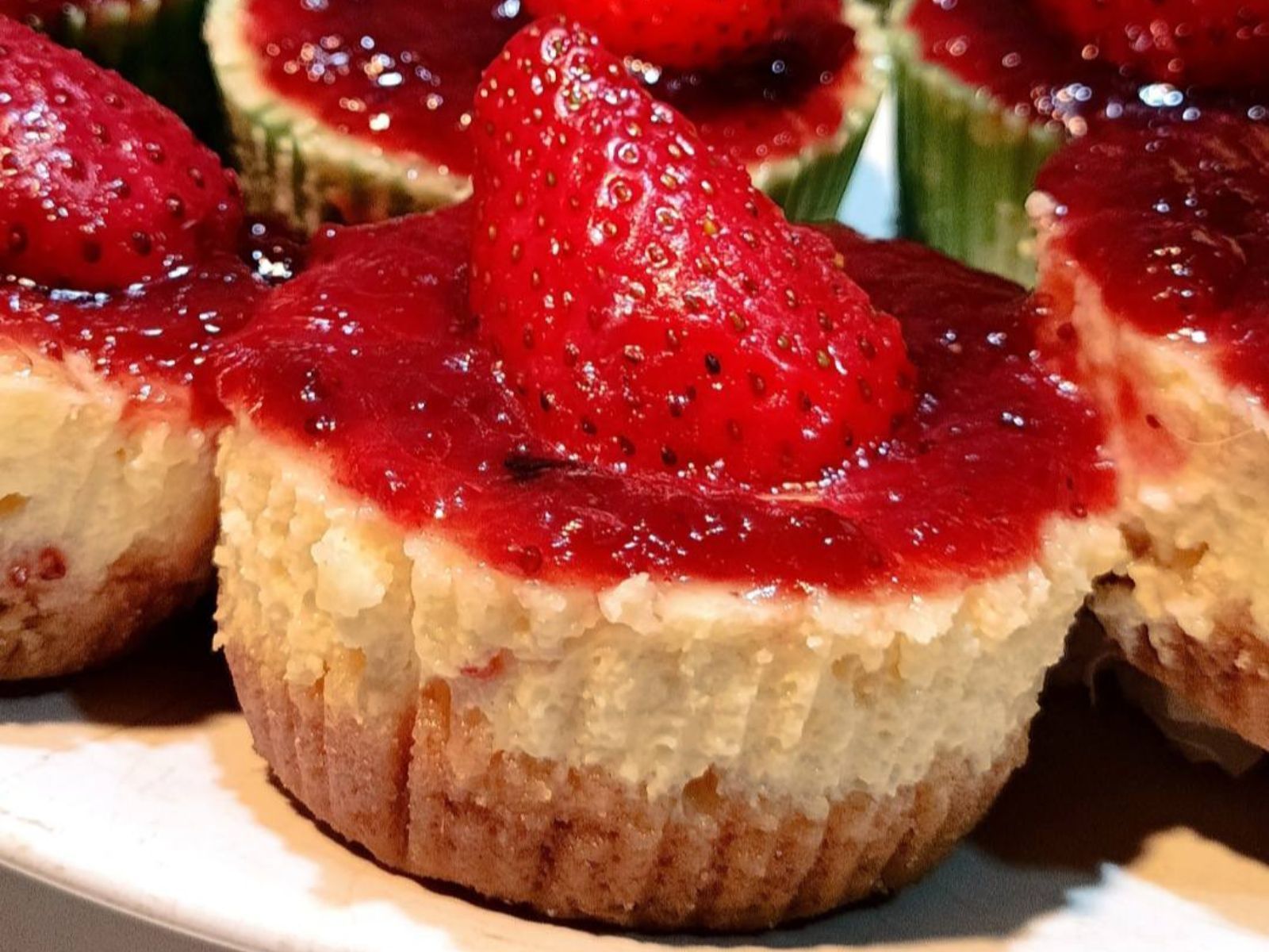 Ατομικά cheesecake για κέρασμα