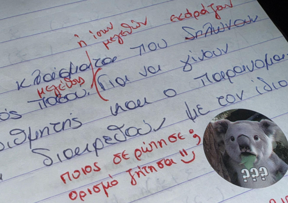 Τα ξεκαρδιστικά σχόλια δασκάλας σε διορθωμένα γραπτά μαθητών που θα σου φτιάξουν τη μέρα