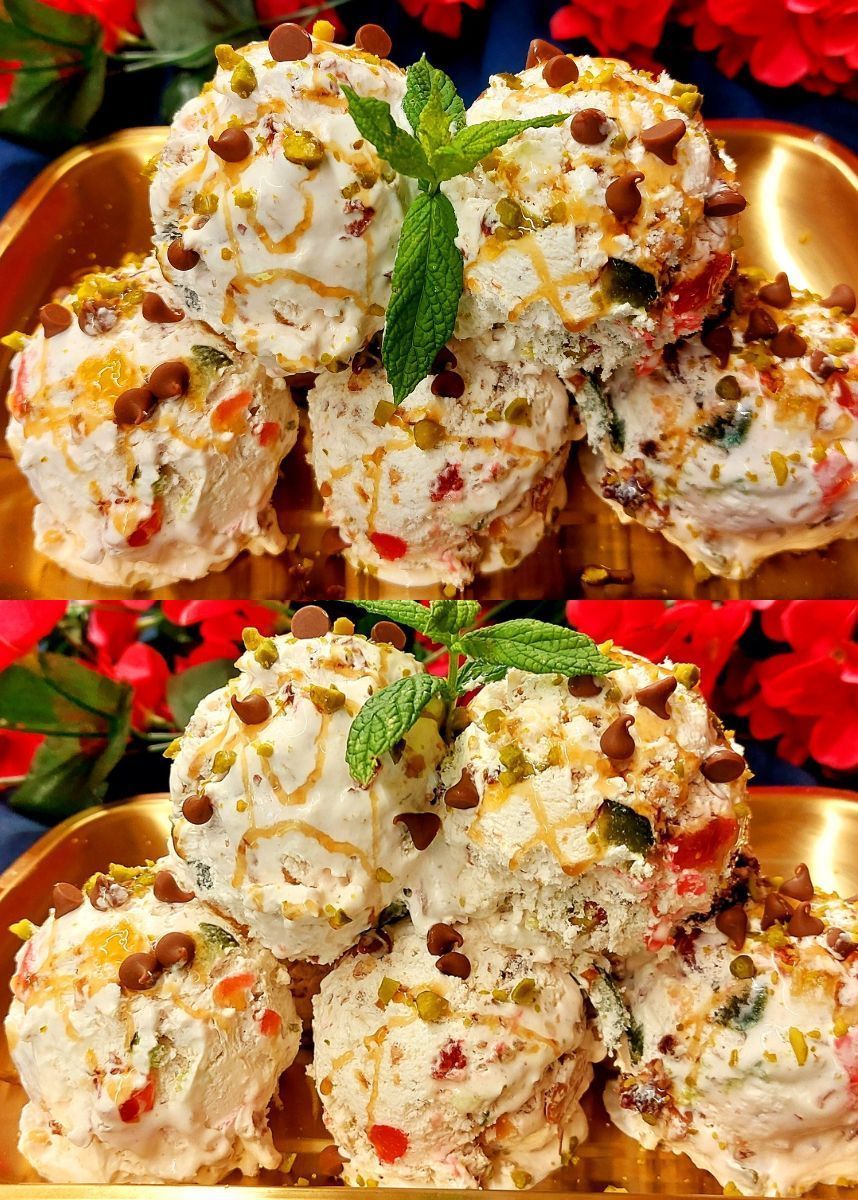 Παγωτό παρφέ βανίλια χωρίς εβαπορέ και χωρίς ζαχαρούχο γάλα του Γιώργου Ζώλη