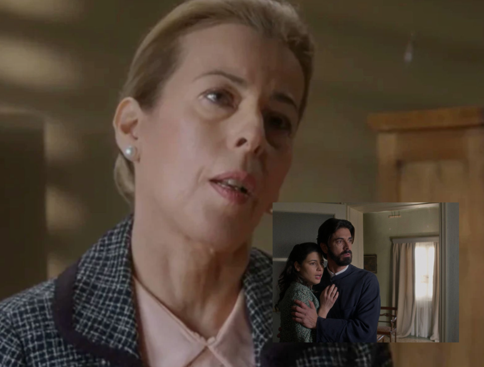 Άγιος έρωτας : Η Ολυμπία πιάνει στα πράσα τον Πατήρ Νικόλαο με τη Χλόη και ξεσπά τρικυμία