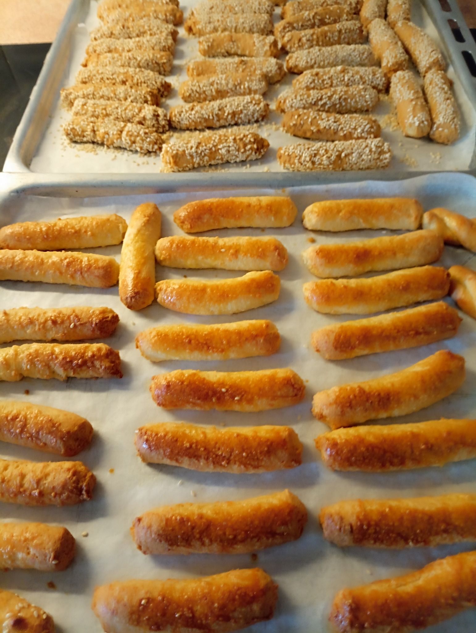 Αλμυρά κουλουράκια γιαούρτι με κεφαλοτύρι για το σχολικό σνακ