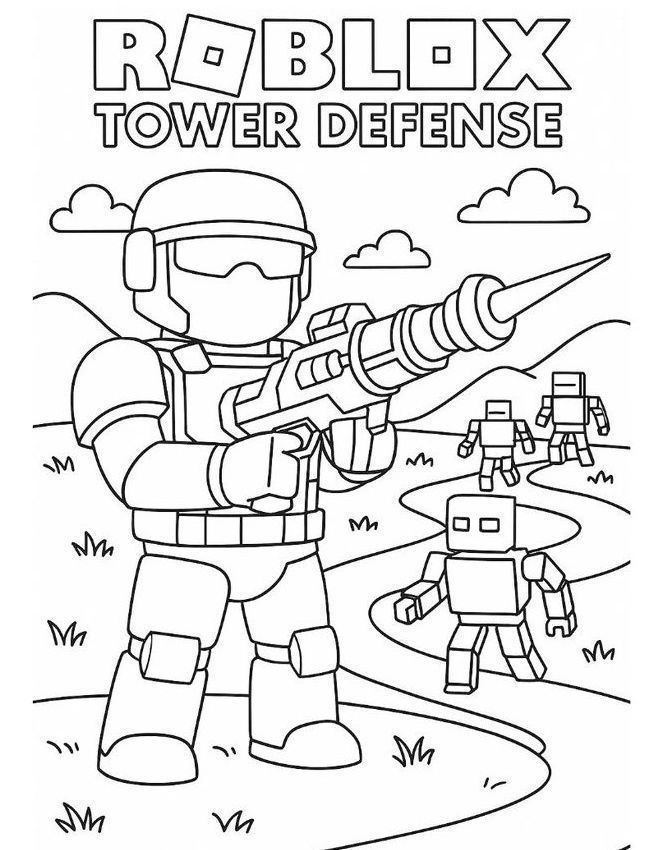 9+1 ιδέες για Παιδικές Εκτυπώσεις Roblox