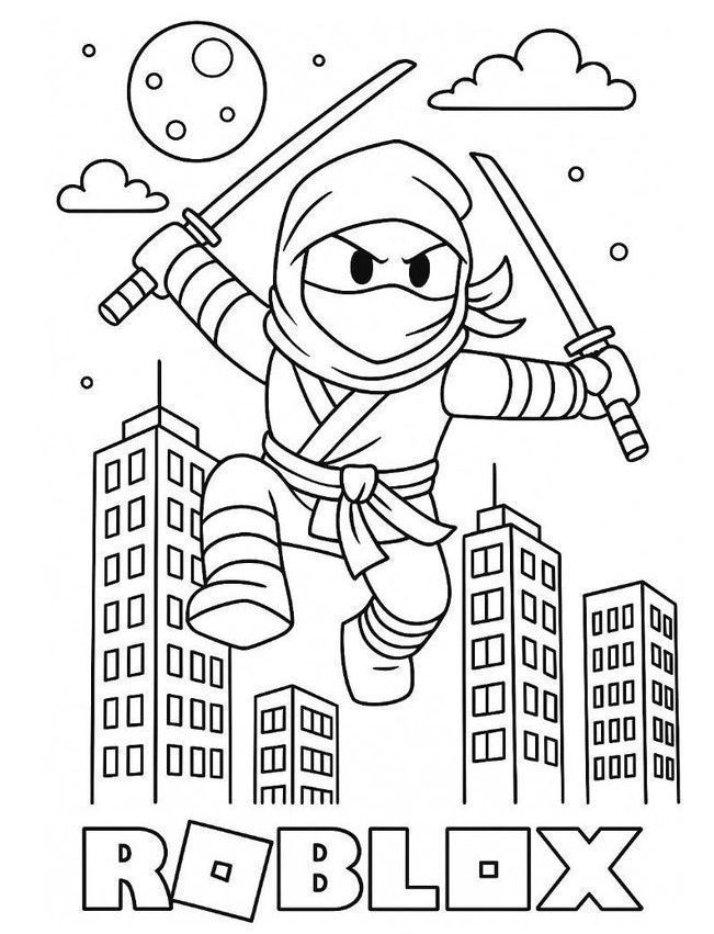 9+1 ιδέες για Παιδικές Εκτυπώσεις Roblox