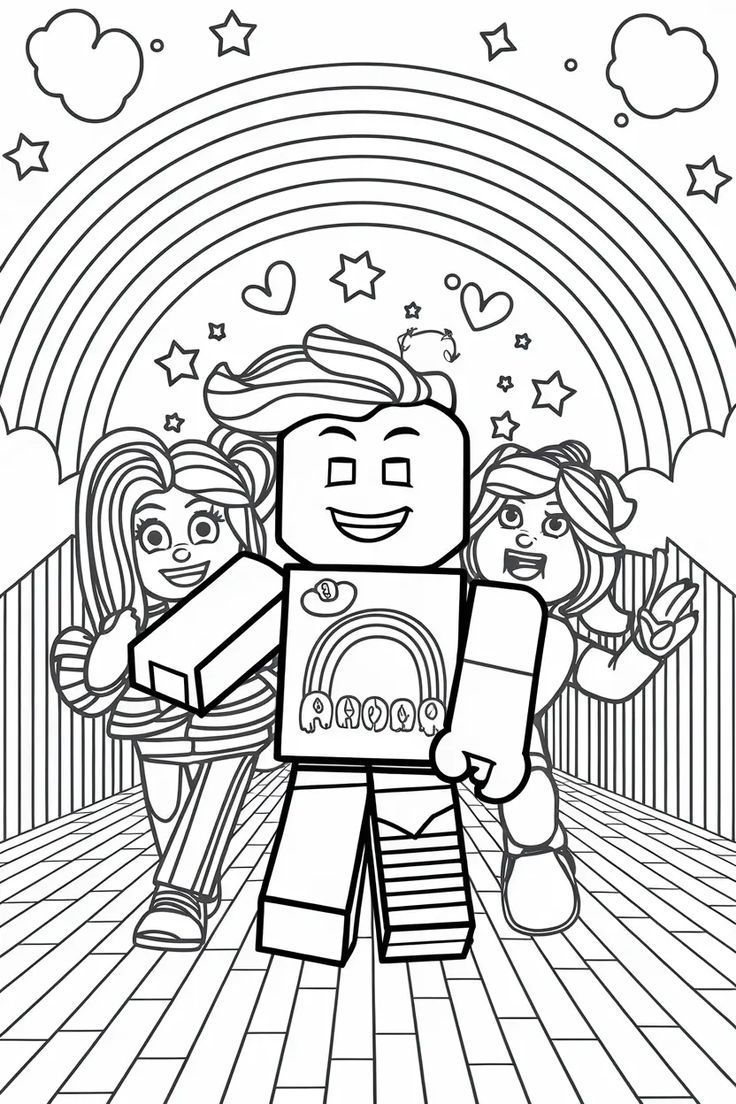 9+1 ιδέες για Παιδικές Εκτυπώσεις Roblox