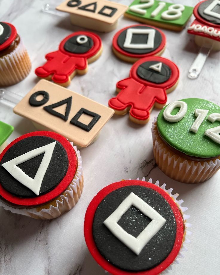 Παιδικό πάρτι γενεθλίων Squid Game – Ιδέες για στολισμό, τούρτα γενεθλίων, μπουφέ και δωράκια