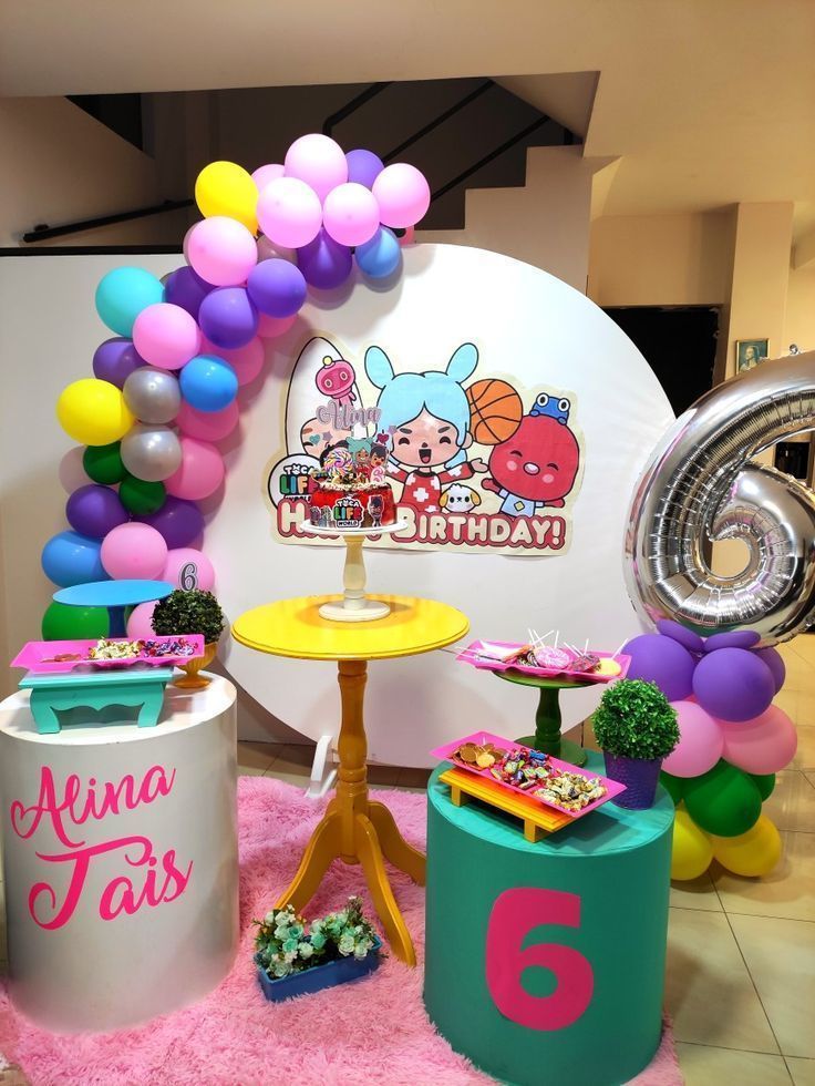 Παιδικό πάρτι γενεθλίων Toca Boca – Ιδέες για διακόσμηση και τούρτα που θα ενθουσιάσουν το παιδί