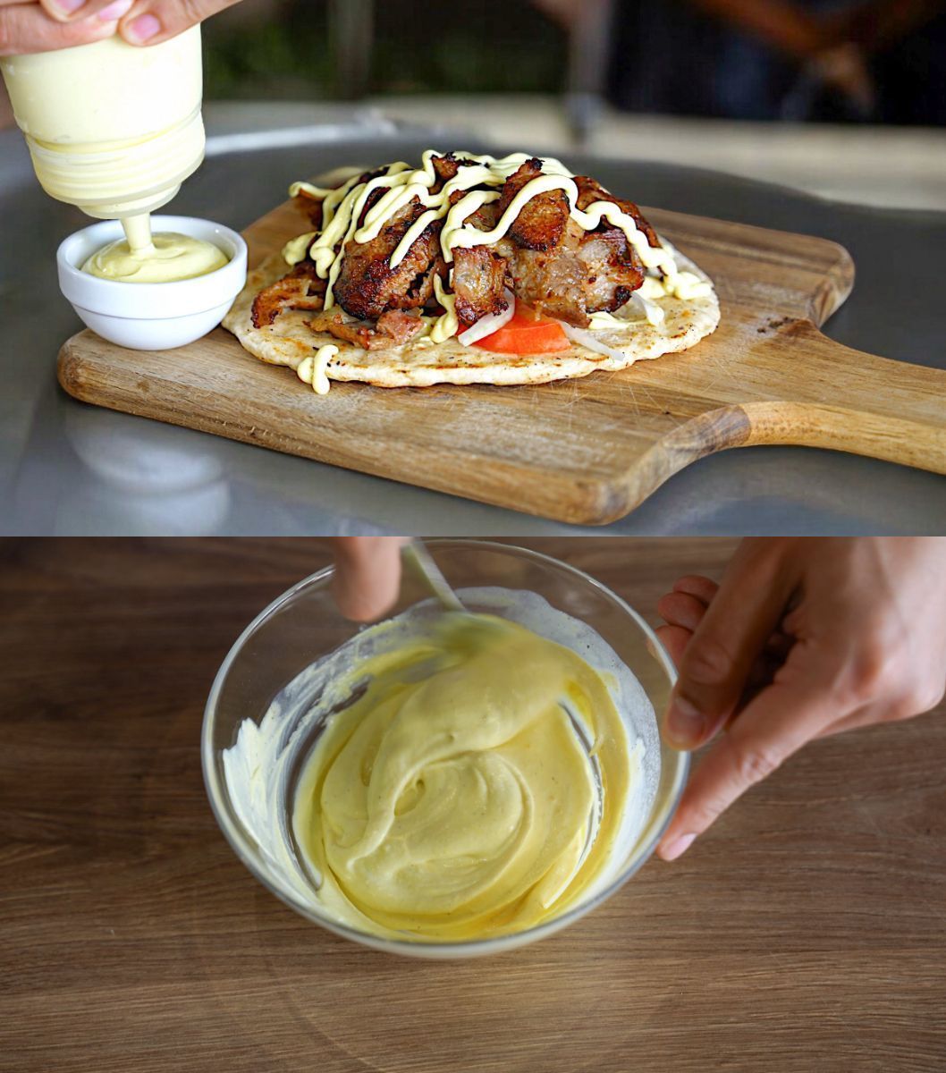 Σως μουστάρδας με γιαούρτι από τον Δημήτρη Μιχαηλίδη για σαλάτες πιτόγυρα και τηγανιτές πατάτες