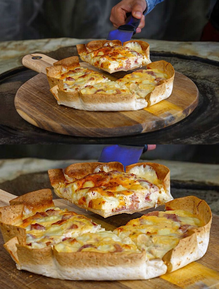 Τάρτα αλλαντικών από τον Δημήτρη Μιχαηλίδη με τορτίγια