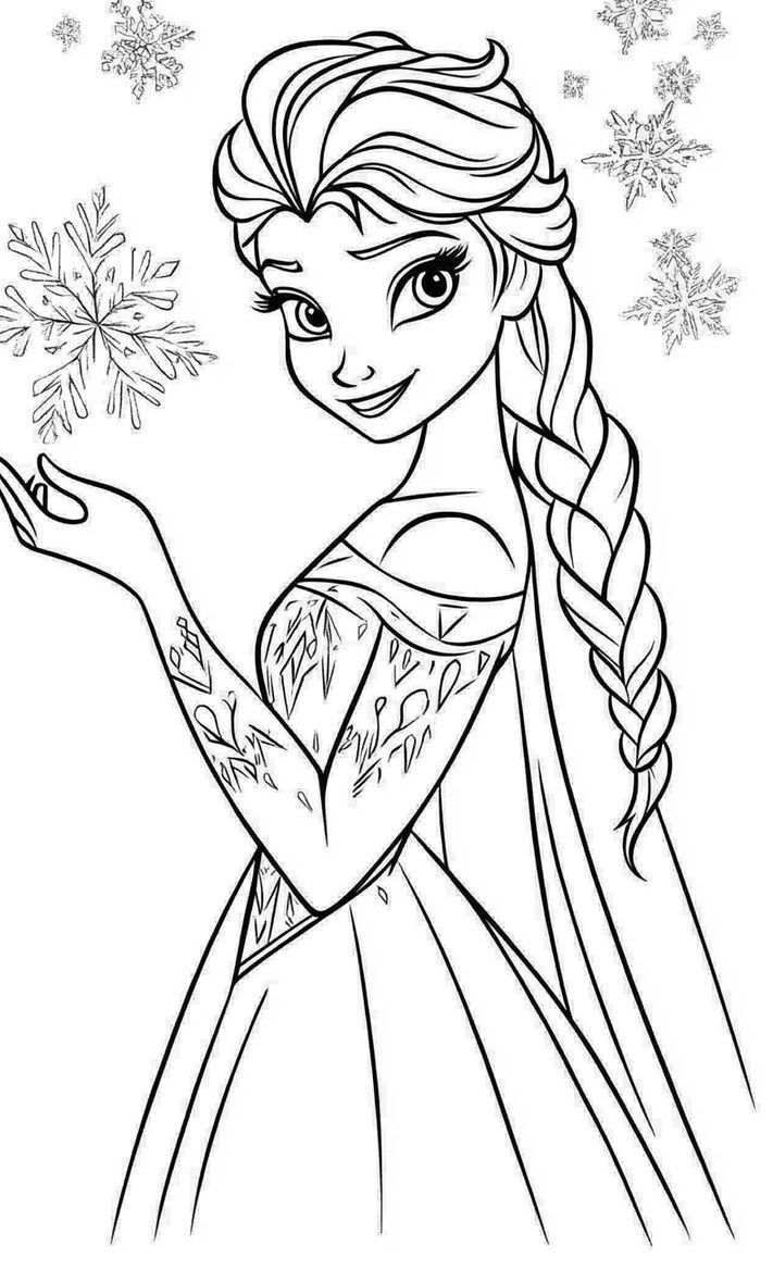 Δωρεάν εκτυπώσεις Frozen για το σχολείο ή το σπίτι