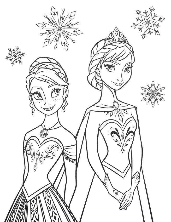 Δωρεάν εκτυπώσεις Frozen για το σχολείο ή το σπίτι