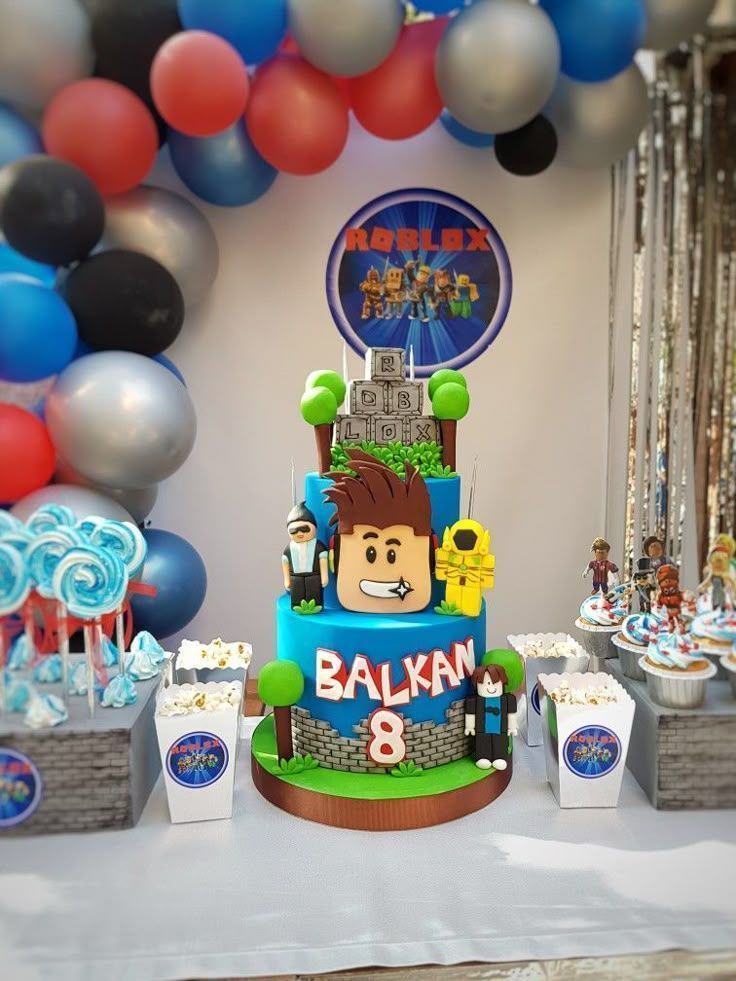 Πάρτι γενεθλίων με θέμα Roblox που θα ξετρελάνει το παιδί – Ιδέες για τούρτα και στολισμό