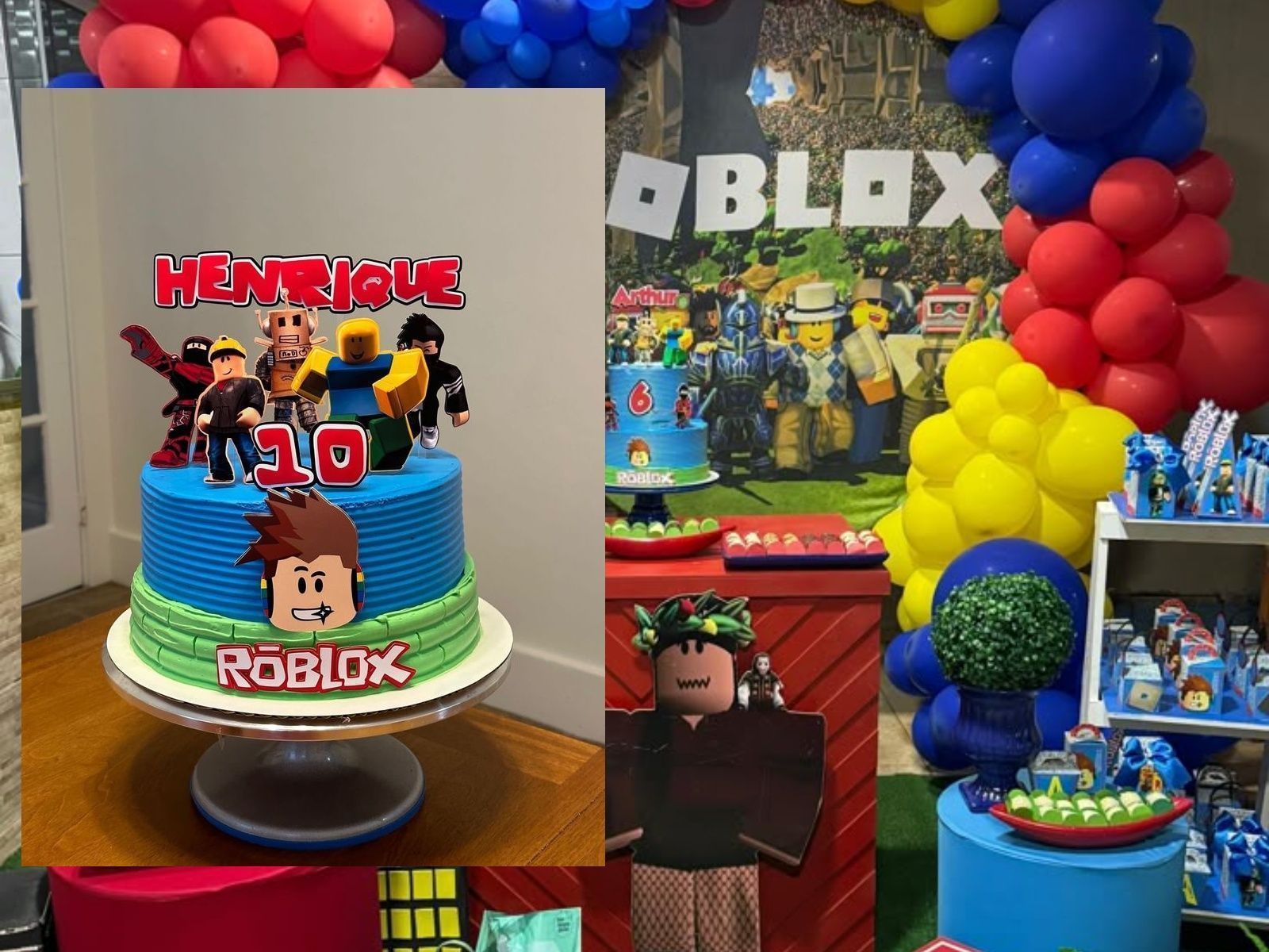 Πάρτι γενεθλίων με θέμα Roblox που θα ξετρελάνει το παιδί – Ιδέες για τούρτα και στολισμό
