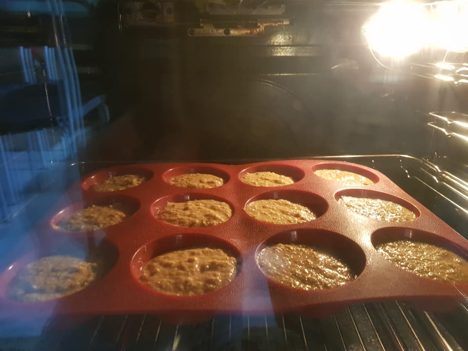 Muffins Μήλου για μωρά από 17 μηνών και πάνω