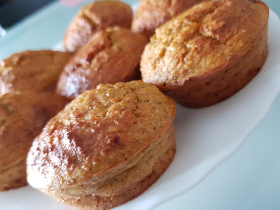 Muffins Μήλου για μωρά από 17 μηνών και πάνω