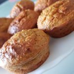 Muffins Μήλου για μωρά από 17 μηνών και πάνω
