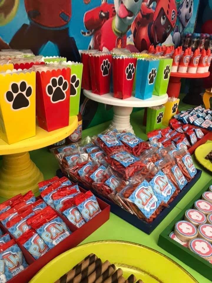 Θεματικό παιδικό πάρτι Paw Patrol με φανταστικές ιδέες για τούρτα, στολισμό και μπουφέ