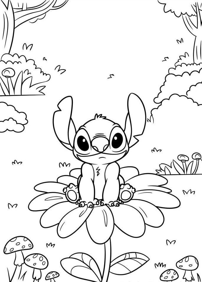 Δωρεάν εκτυπώσεις Lilo & Stitch για παιδιά όλων των ηλικιών