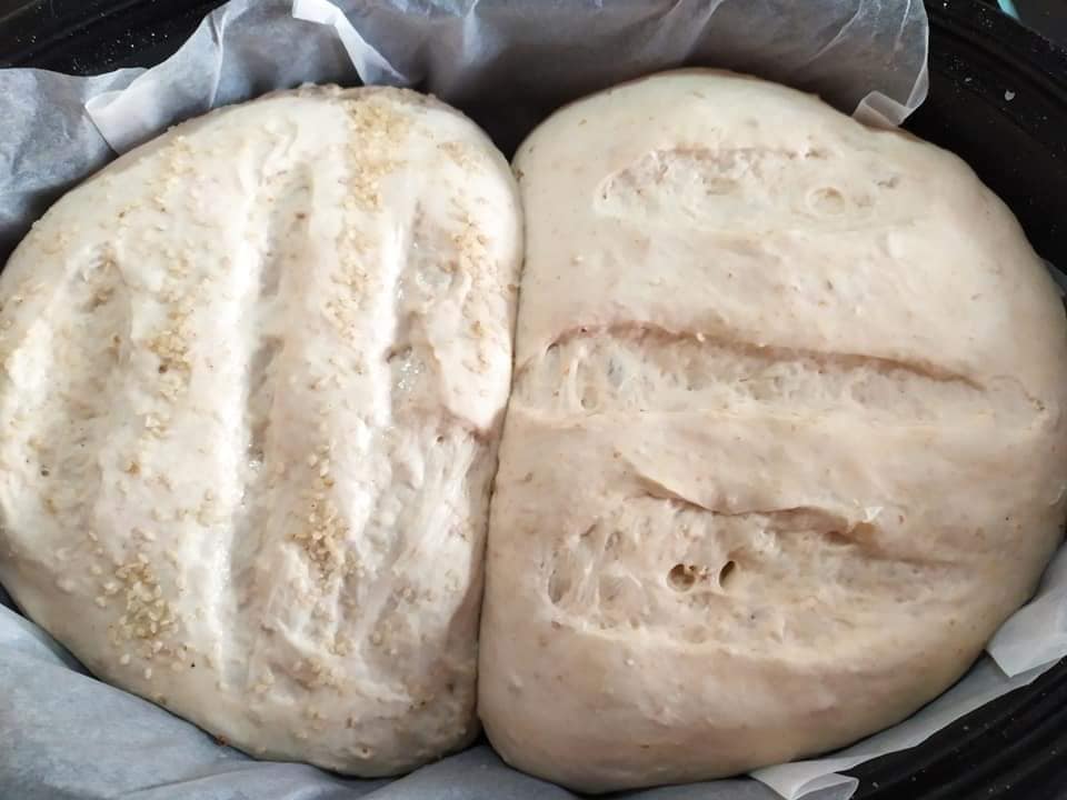 Αφράτο ψωμί με προζύμι χωρίς γλουτένη