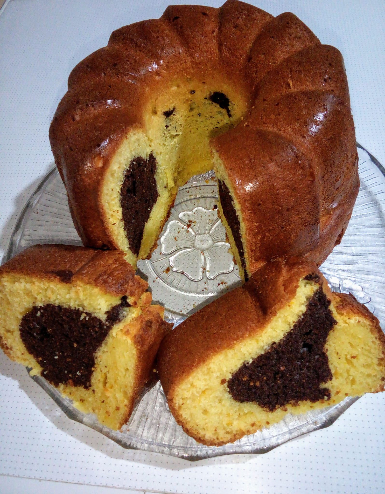 Ανάμεικτο κέικ με σοκολάτα για διαβητικούς