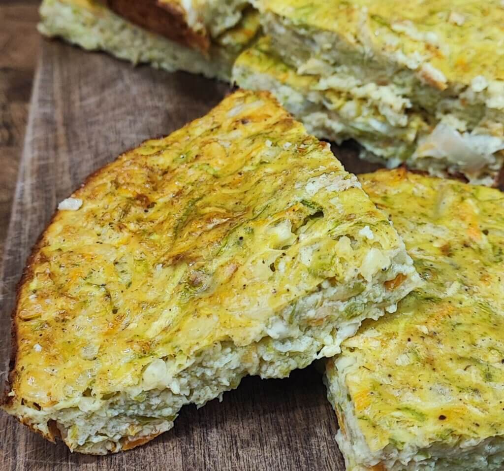 Healthy κολοκυθόπιτα χωρίς φύλλο για δίαιτα