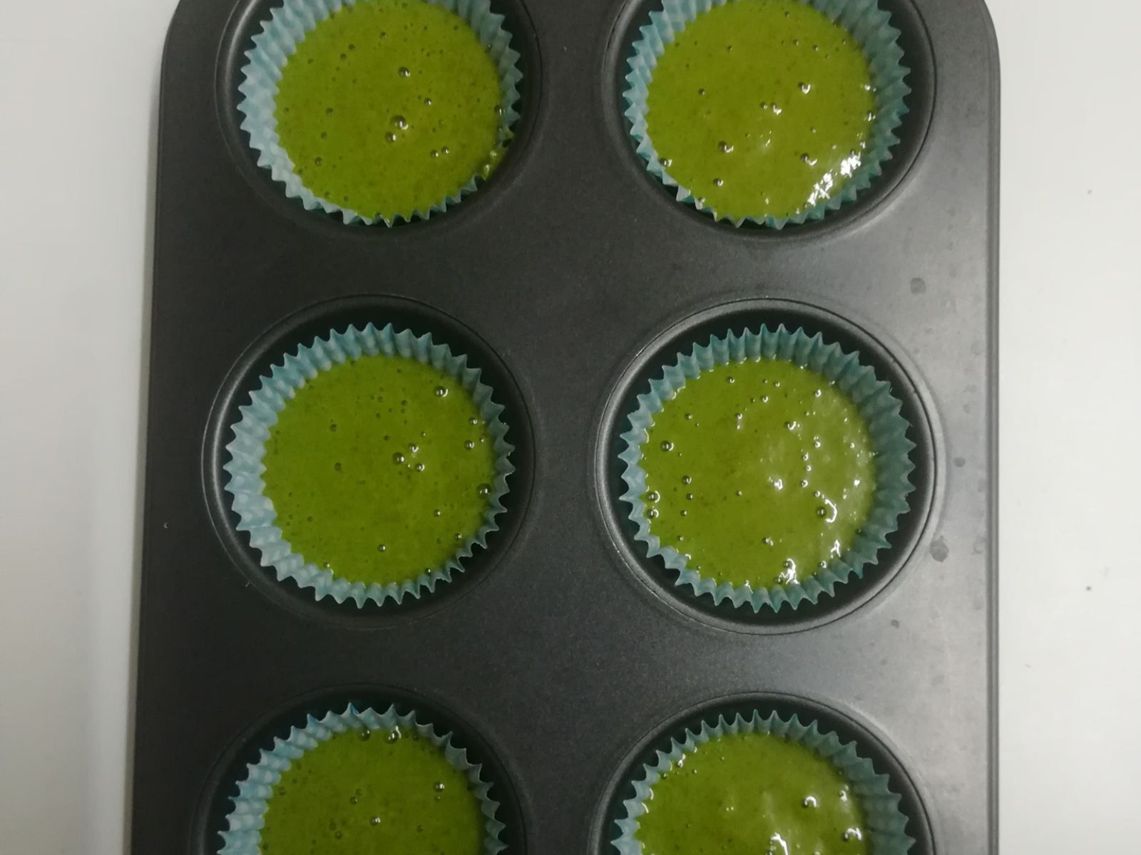 Spinach Muffins για 12 βρέφη μηνών και πάνω