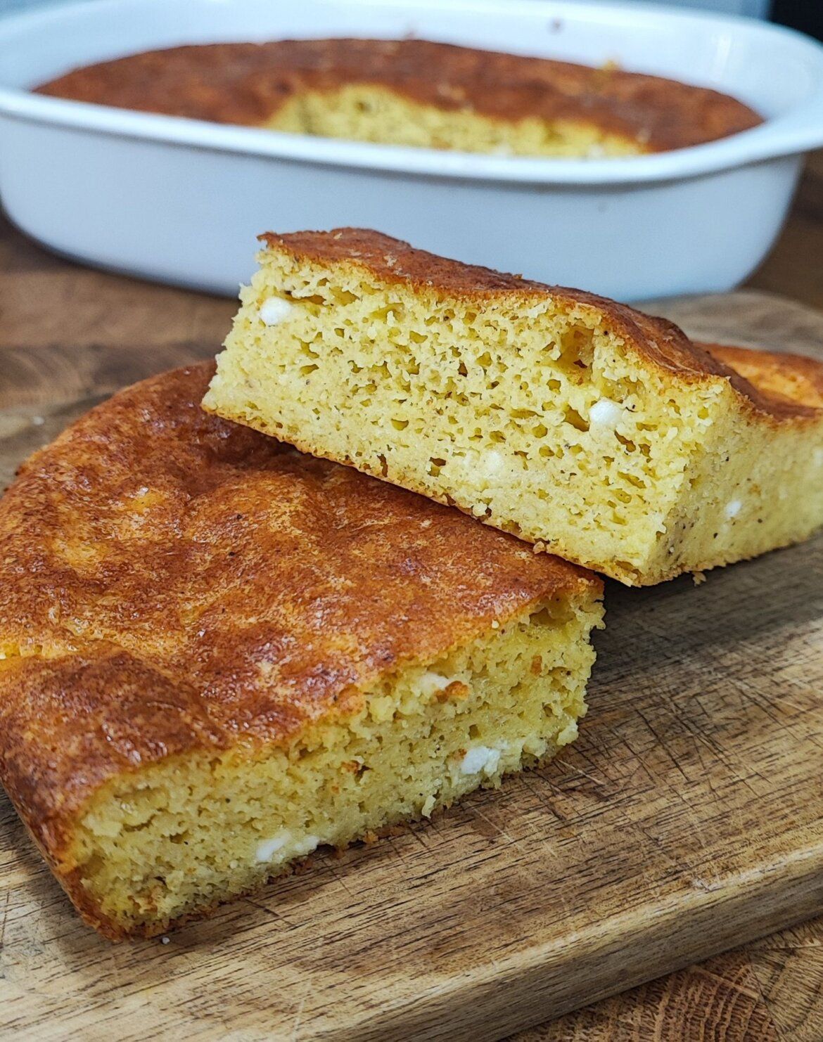 Κασερόπιτα χωρίς φύλλο με κόκκινες φακές για παιδιά