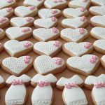 Μπισκότα βουτύρου με ζαχαρόπαστα για γάμο