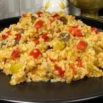 Vegan πλιγούρι με λαχανικά