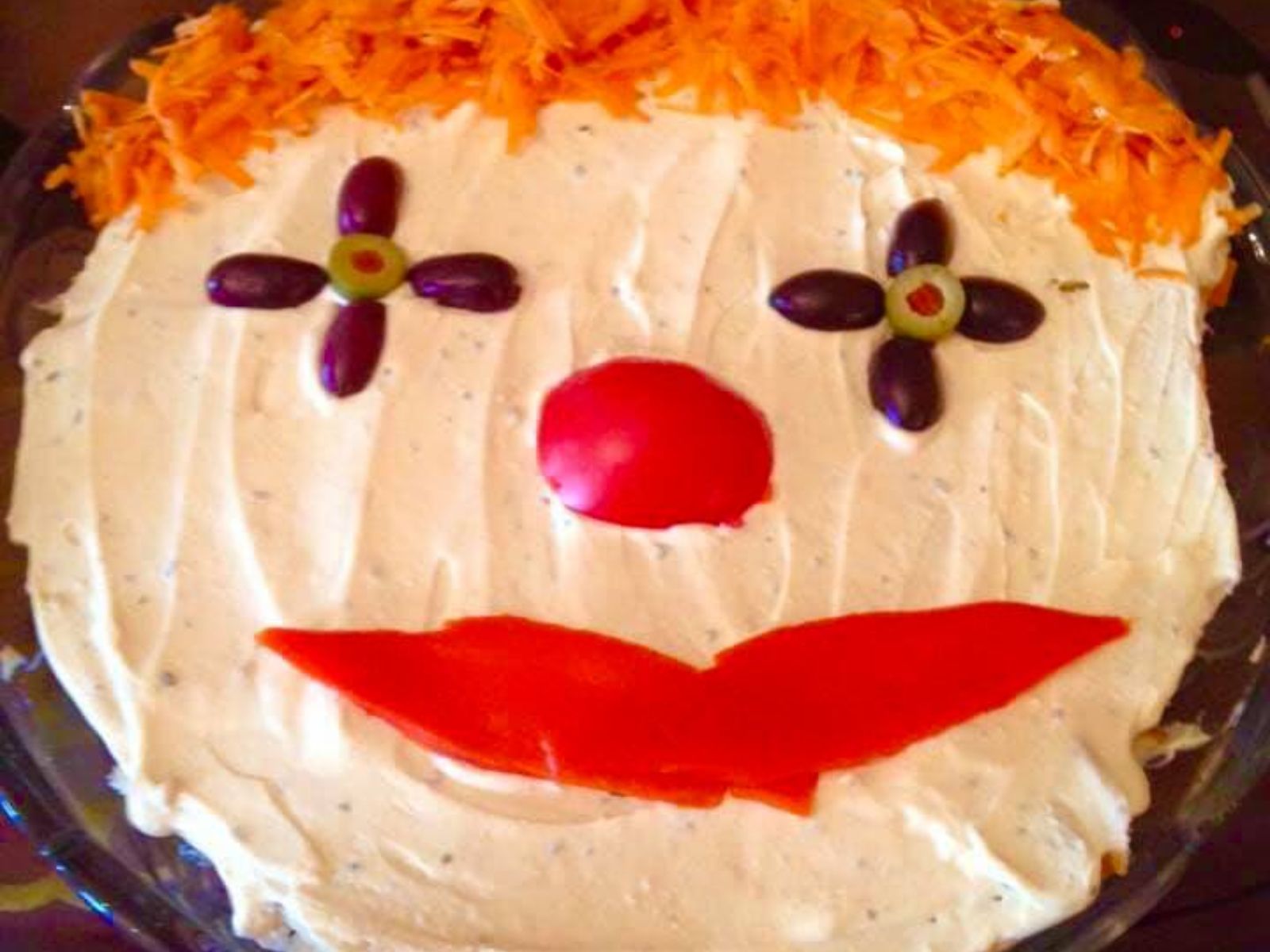 Αλμυρή τούρτα Κλόουν για το παιδικό πάρτι