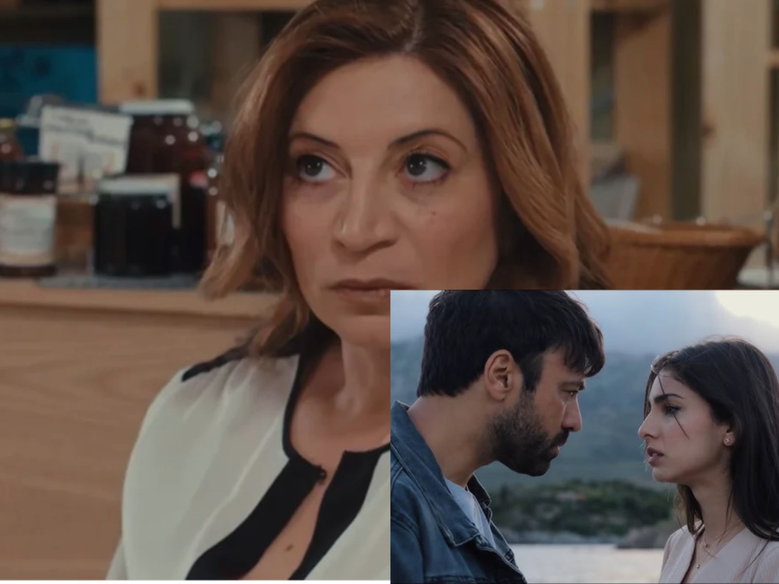 Η Γη της Ελιάς:Η Κούλα πιάνει στα πράσα Στέφανο και Βασιλική και της ζητά να ακυρώσει τον γάμο ετοιμο