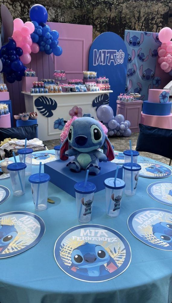 Lilo & Stitch πάρτι γενεθλίων - Ιδέες για τούρτα, διακόσμηση και δωράκια για τα παιδιά