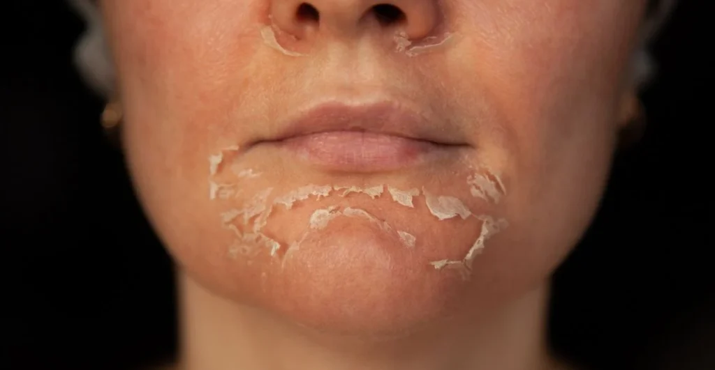 Φυσική μάσκα ενυδάτωσης για το κάψιμο μετά τη θάλασσα