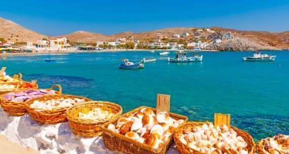 shells-for-sale-port-boats-blue-sea-pserimos-dodecanese-routes