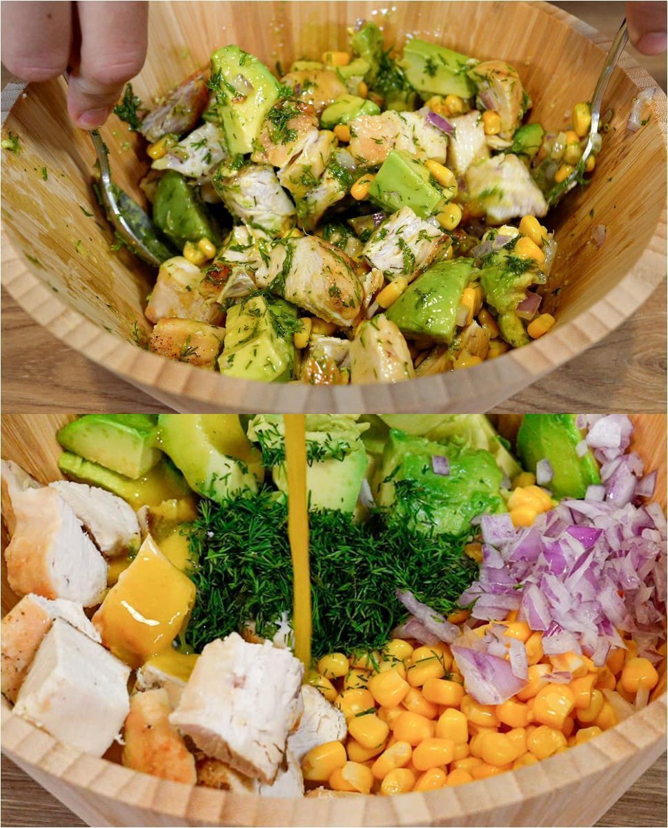 σαλάτα-με-κοτόπουλο-