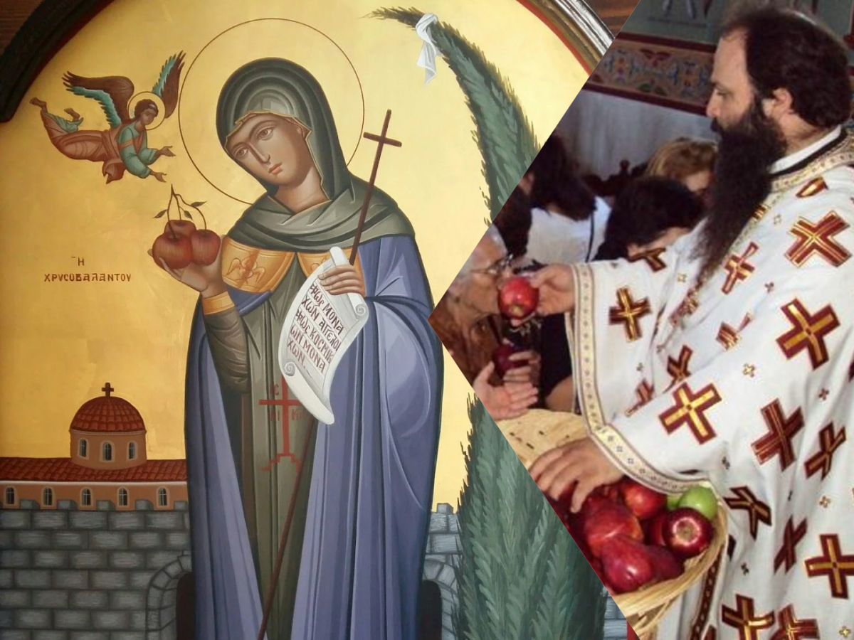 Αγία Ειρήνη Χρυσοβαλάντου: Η θαυματουργή προσευχή για εγκυμοσύνη, γάμο, οικογένεια και παιδιά