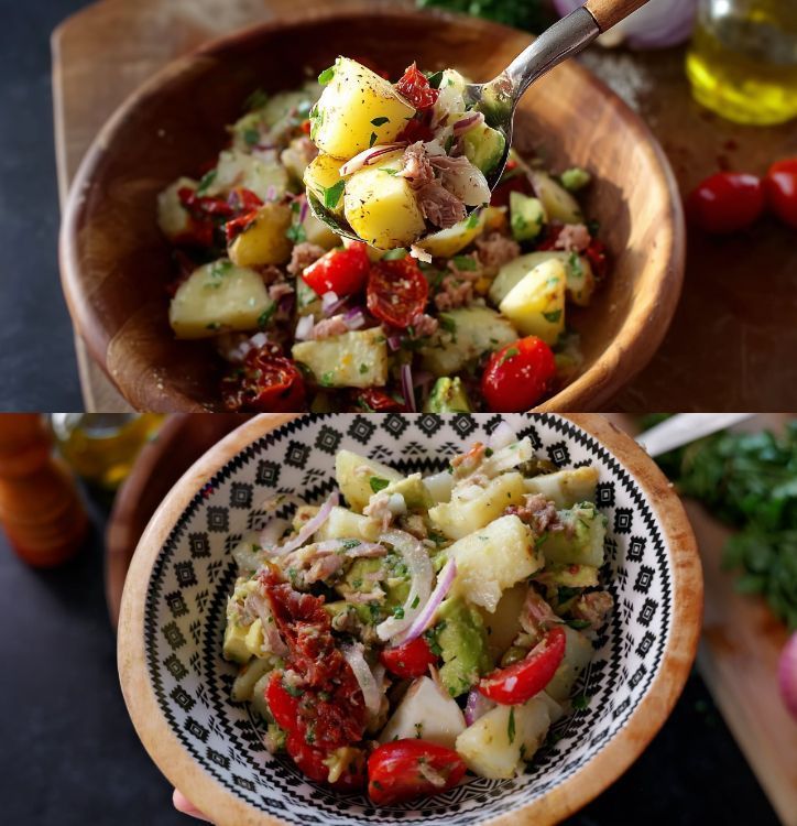 πατατοσαλάτα-με-ντοματίνια-και-τόνο-συνταγή-