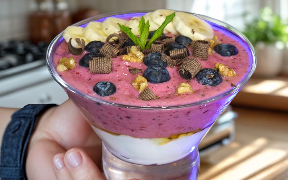 Δροσερό Smoothie Bowl από τον Παναγιώτη Παπαδάκη