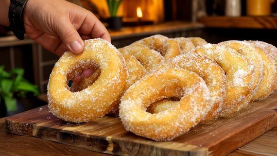 Λουκουμάδες παραλίας - Αφράτοι σαν σύννεφο