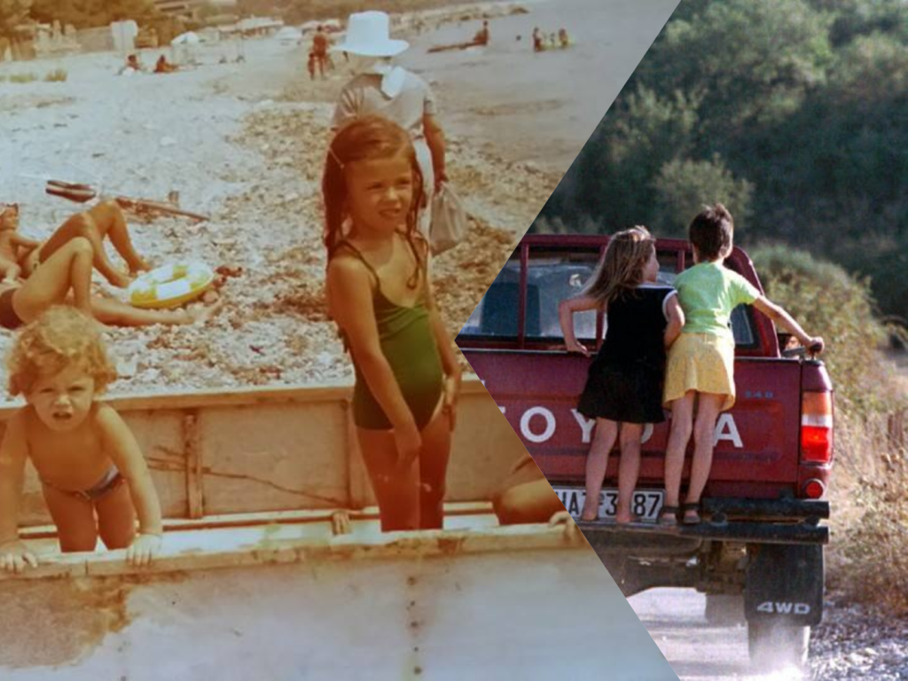 Μεγάλωσα και κατάλαβα ότι τα καλύτερα Καλοκαίρια της παιδικής μου ηλικίας  βασίστηκαν στις πλάτες της μαμάς μου
