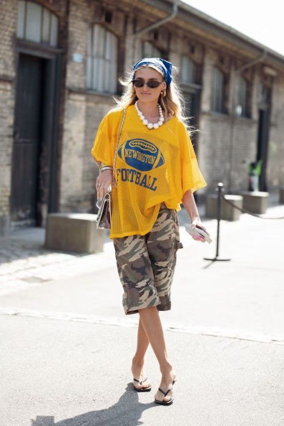 transparent-κίτρινο-t-shirt-με-βερμούδα-παραλλαγής- transparent-κίτρινο-t-shirt-με-βερμούδα-παραλλαγής-