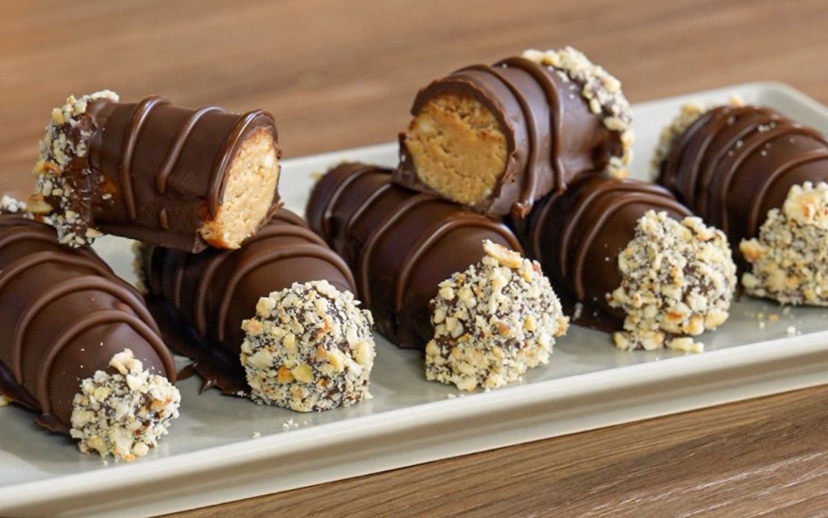 Σοκολατένια πουράκια χωρίς ζάχαρη από τον Δημήτρη Μιχαηλίδη